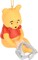 Tree Buddees Winne The Pooh Caught in a Bear Trap Funny Christmas Ornament Decoration